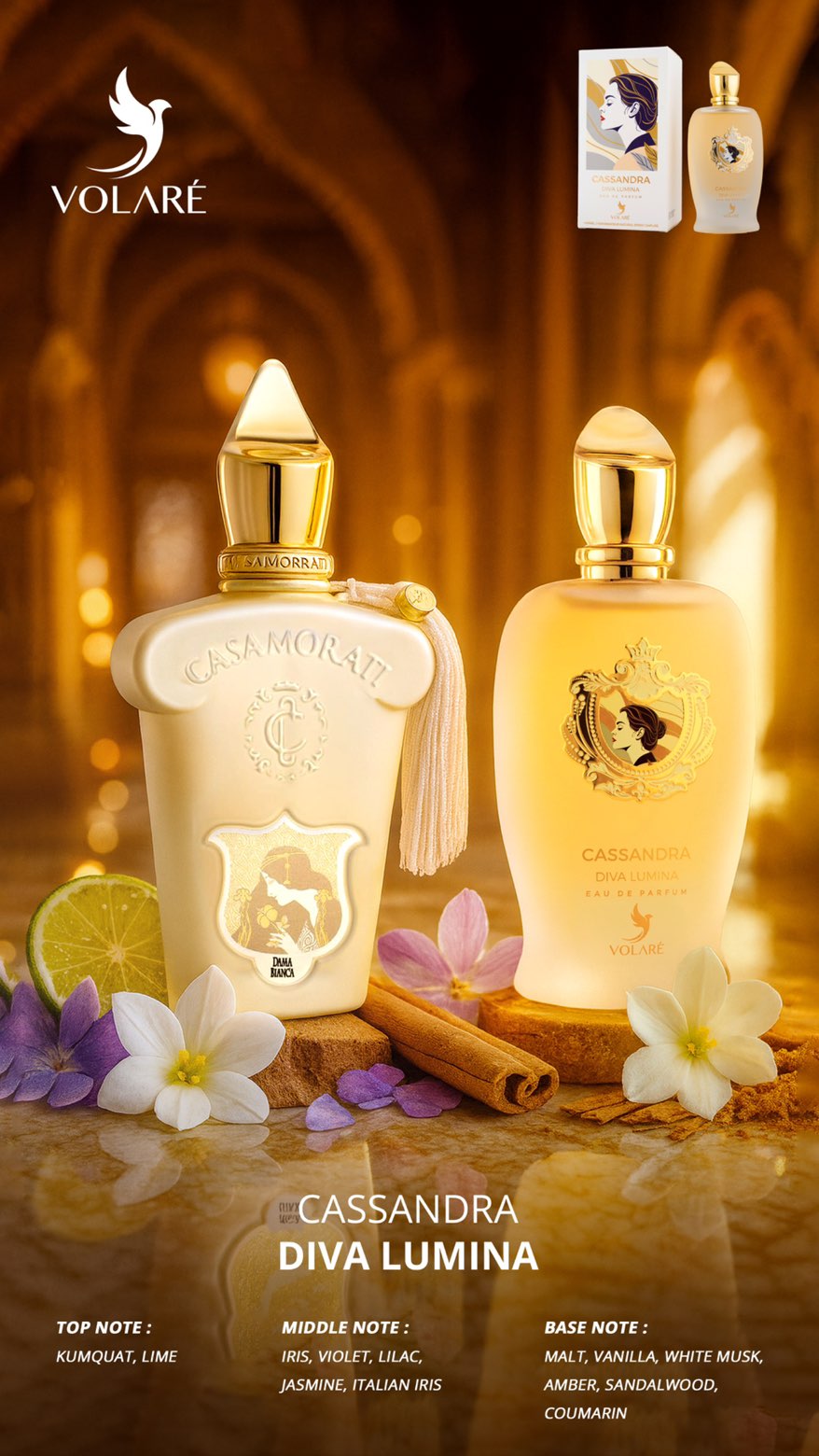 Cassandra diva lumina 100ml volaré